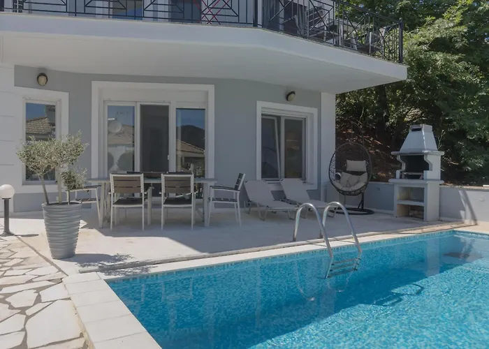 Vilă Diamanti Villa, Pool & Barbecue Skala Potamia